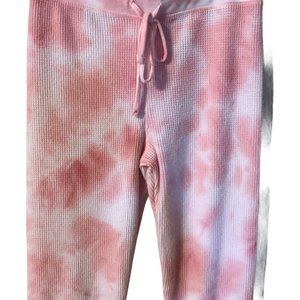 Love Struck Tie Dye Drawstring Waist Loung…